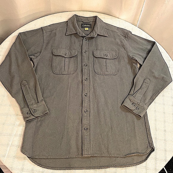 Cabela's Other - Cabela’s Large Long Sleeve Button Up Shirt